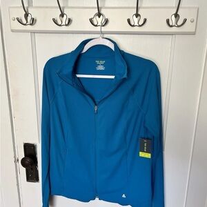 Tek Gear Women's Vibrant Blue Zip-Up Jacket